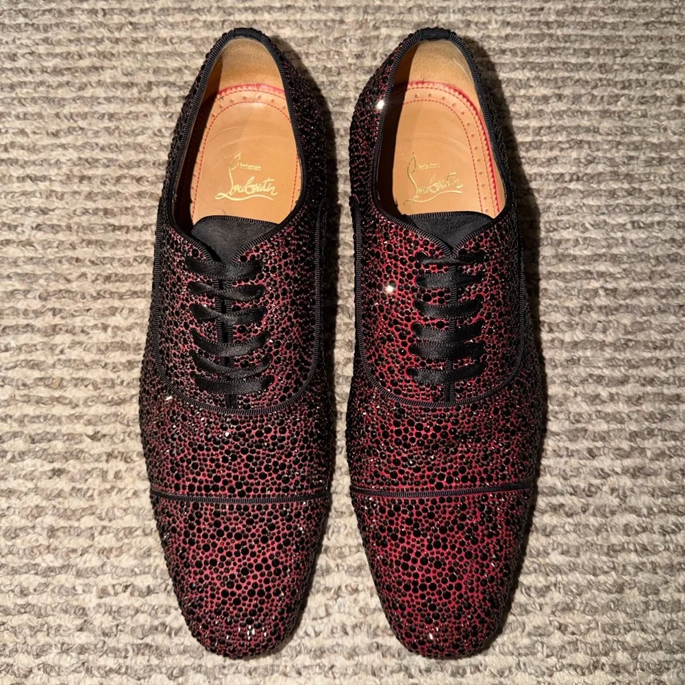 Christian Louboutin Greggo Strass 41 - Picture 3 of 10